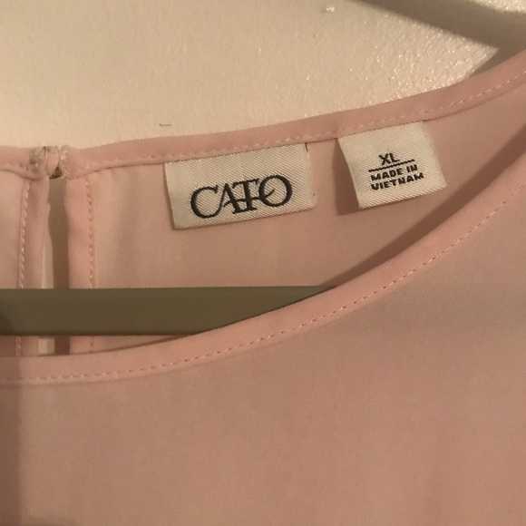 Light Pink 3/4 Sleeve Top - Picture 3 of 5